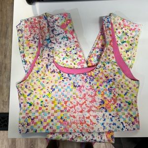 Fabletics set with reversible sports bra